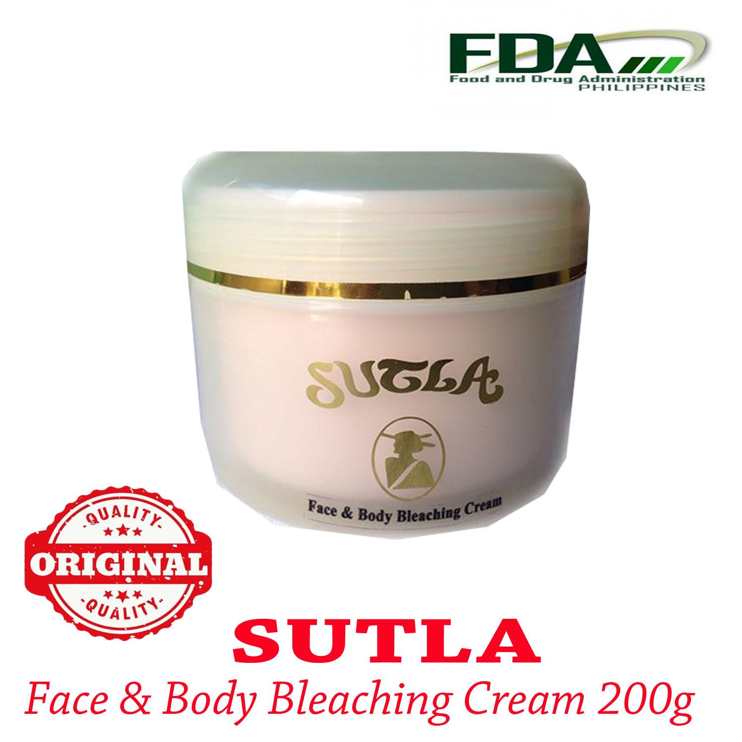 ORIGINAL SUTLA FACE AND BODY BLEACHING CREAM 200g FDA APPROVED Lazada PH