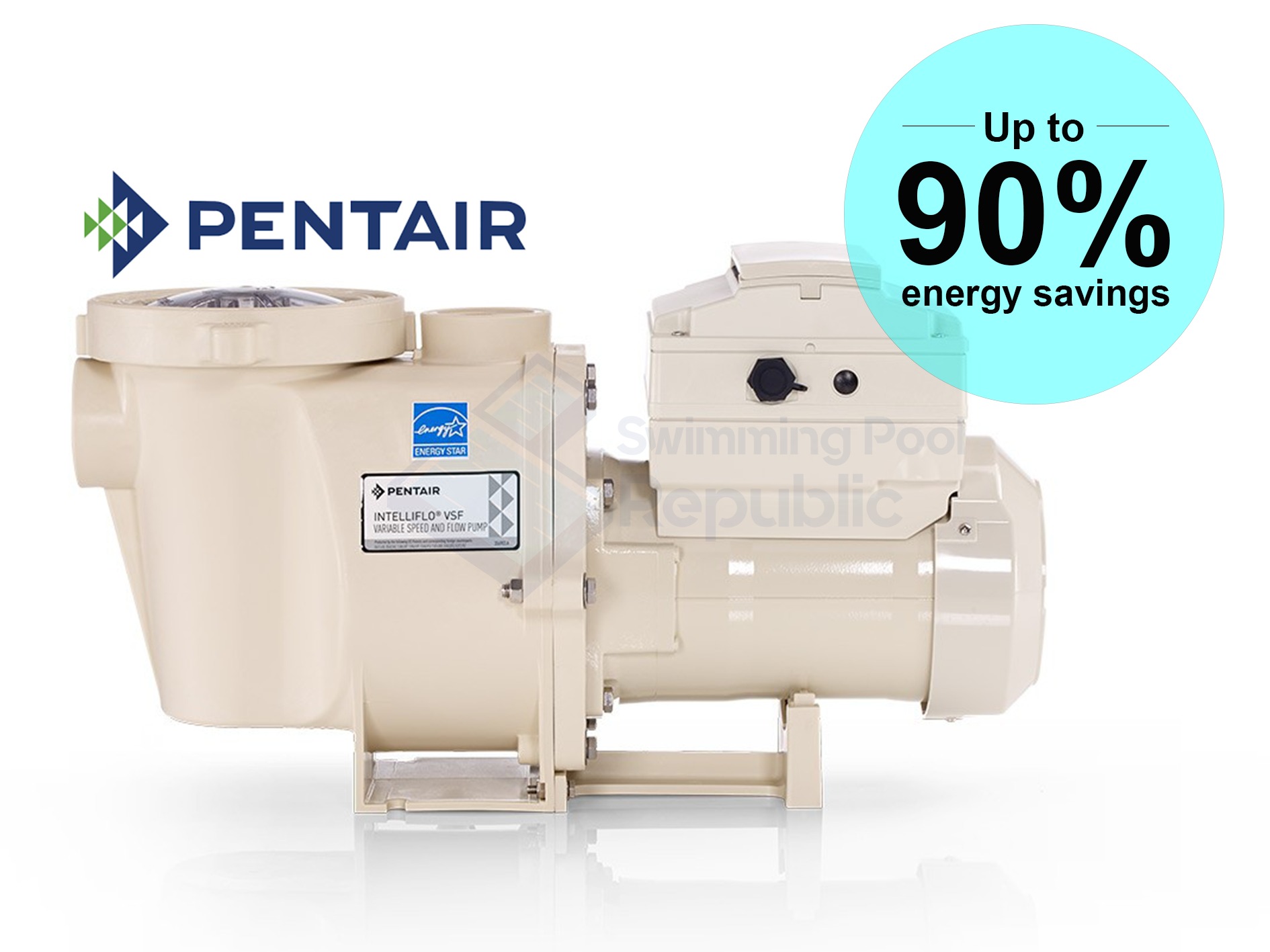 Swimming Pool Pump, Pentair Intelliflo® VSF Variable Speed and Flow