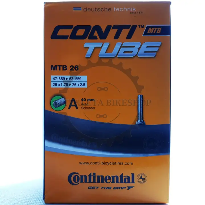 continental mtb 26 inner tube