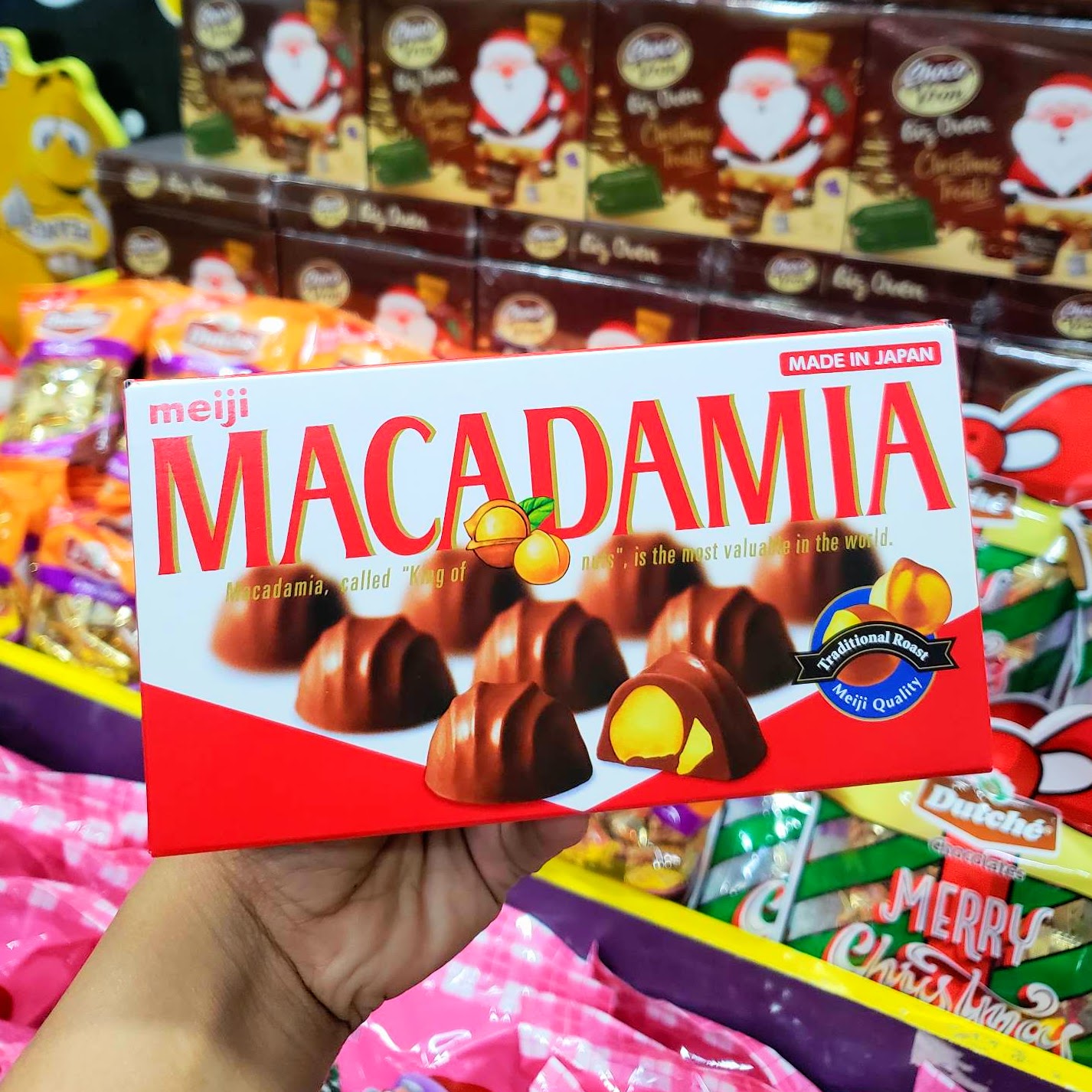 Meiji Macadamia Milk Chocolate Dark Chocolate Box 63g Lazada Ph