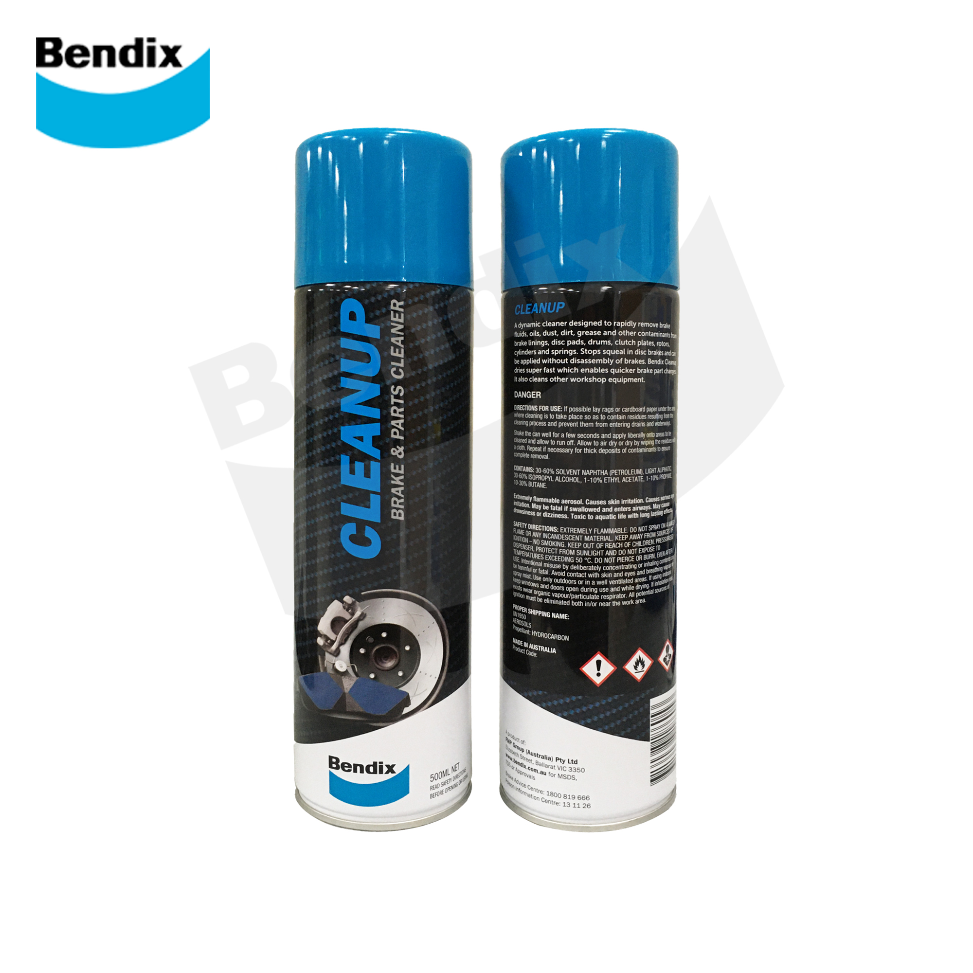 Bendix Brake Parts Cleaner & Degreaser 500ml (12 pcs) Lazada PH