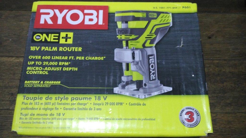 Ryobi P601 One+ 18V Lithium Ion Cordless Fixed Base Trim Router (Battery  Not Included – Tool Only) 