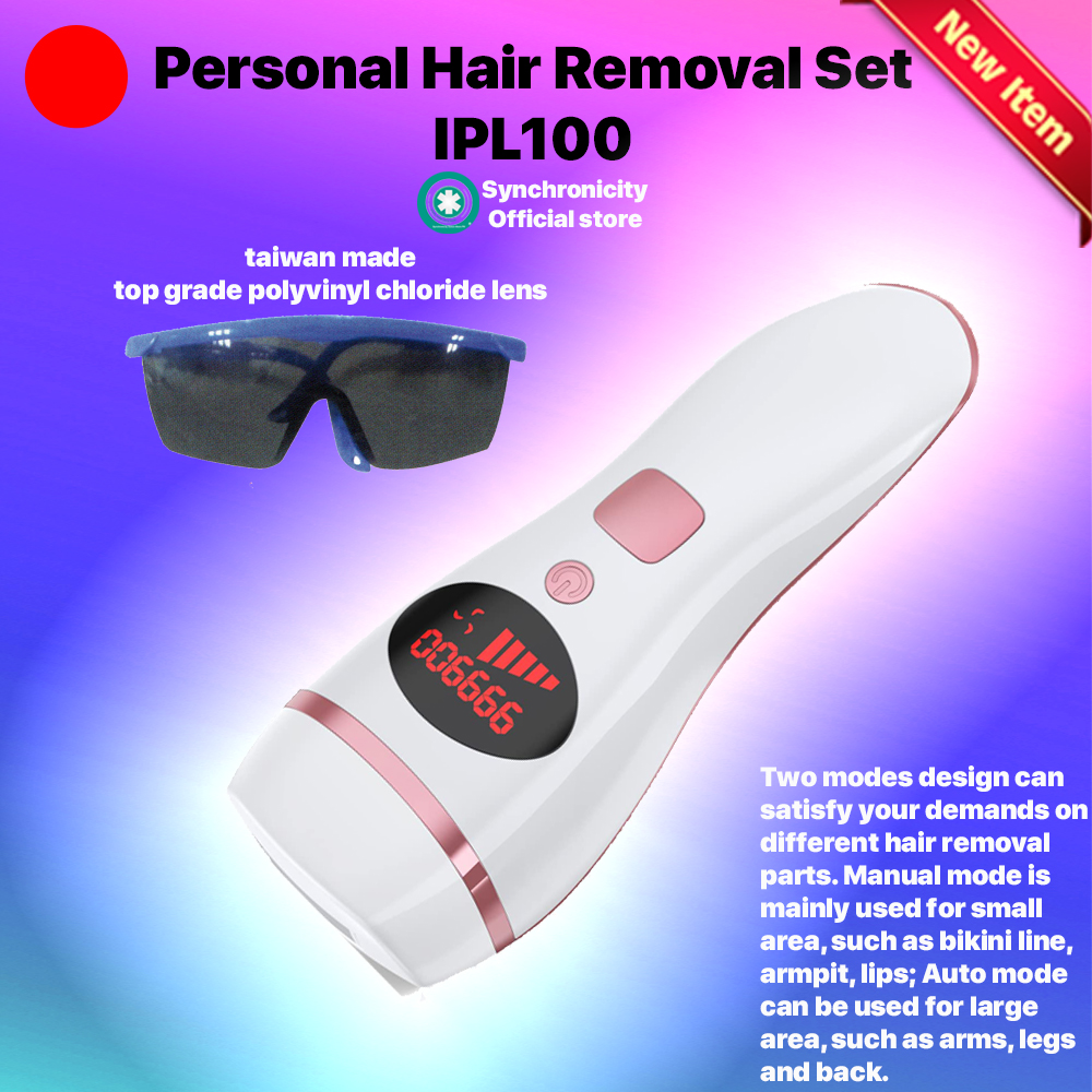 IPL100 Laser Hair Removal For Women Permanent IPL Hair Removal Without