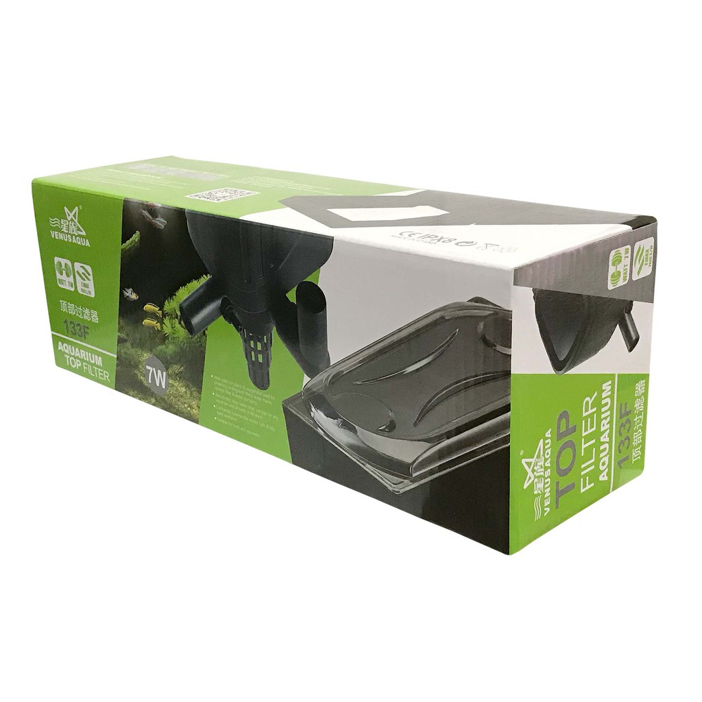 Venus Aqua 133F Aquarium Top Filter ( 7 watts ) Lazada PH