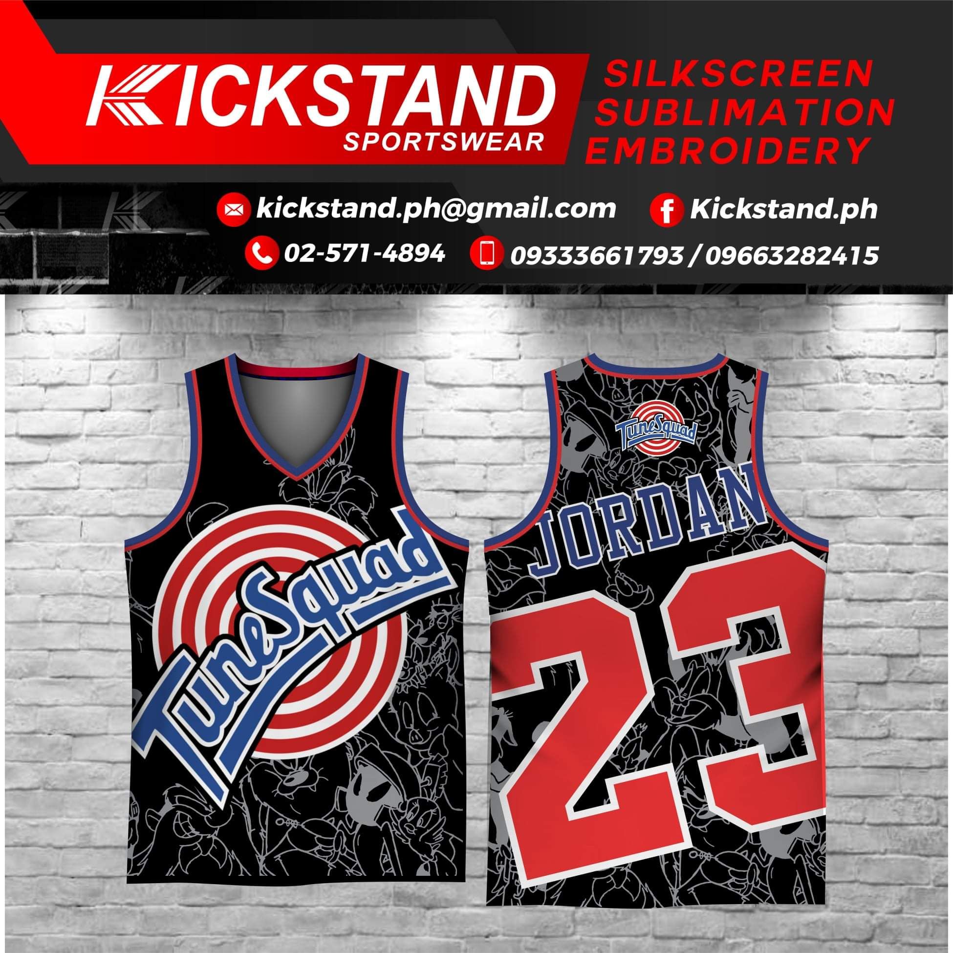 space jam jersey sublimation