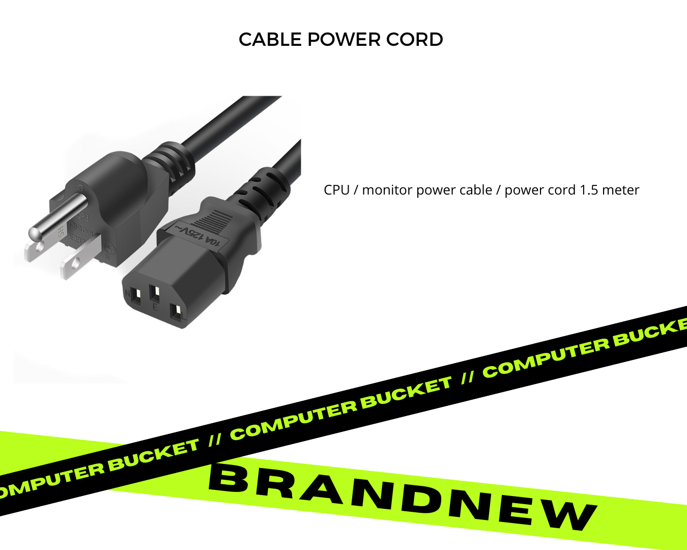 Cable Power Cord 