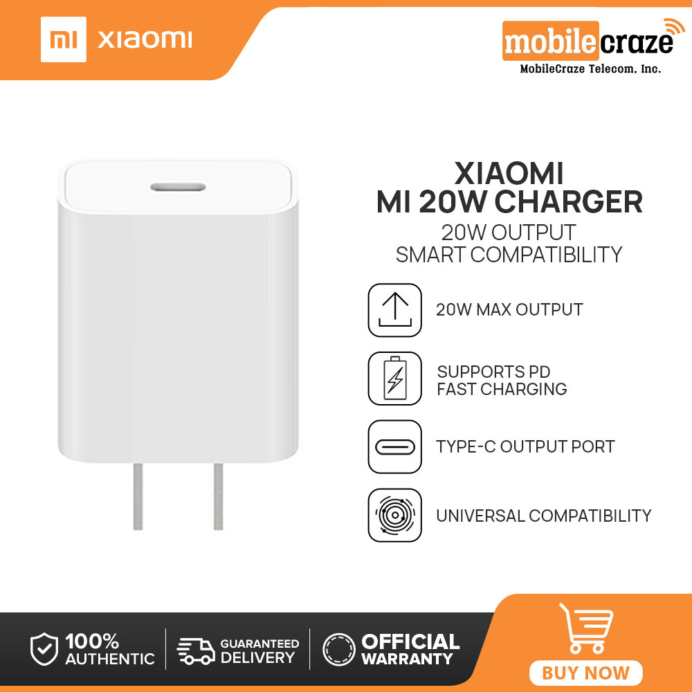Xiaomi Mi 20W Charger (Type C) Lazada PH