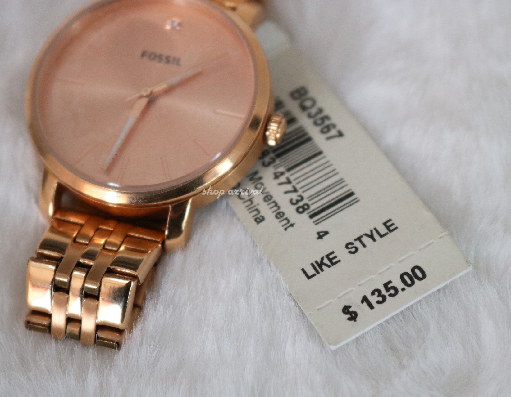 AUTHENTIC Fossil Lexie Luther Three 