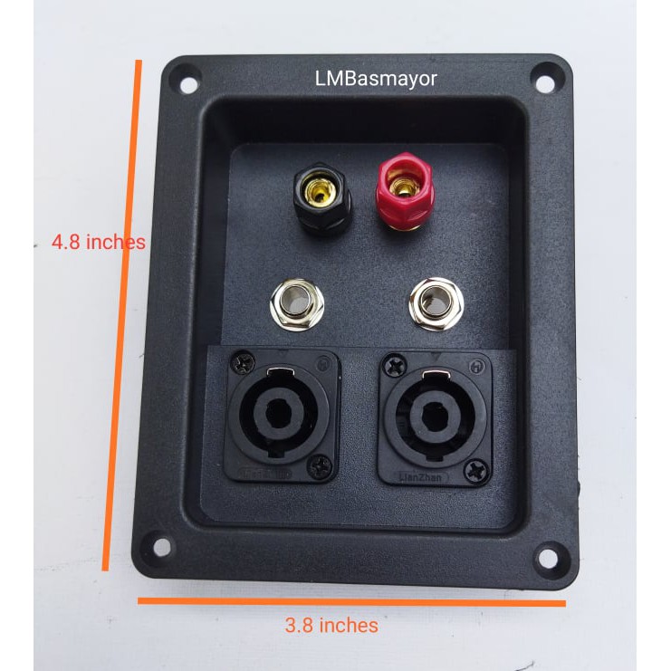 Professional speaker junction box speaker terminal wiring clamp stage
