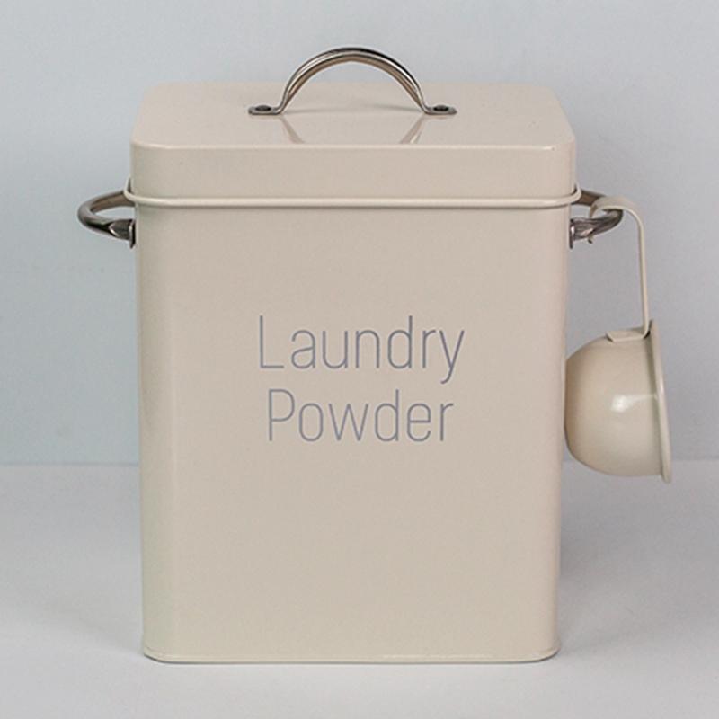 Beautiful Powder Laundry Powder Boxes Storage with Scoop