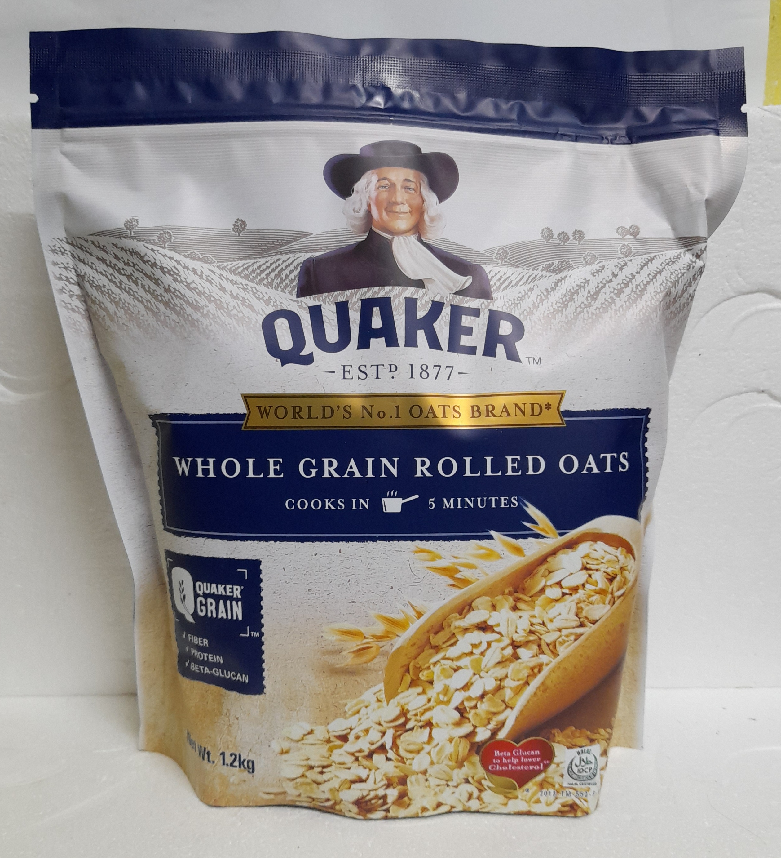 Quaker Oats Whole Grain Rolled Oats 1.2kg | Lazada PH