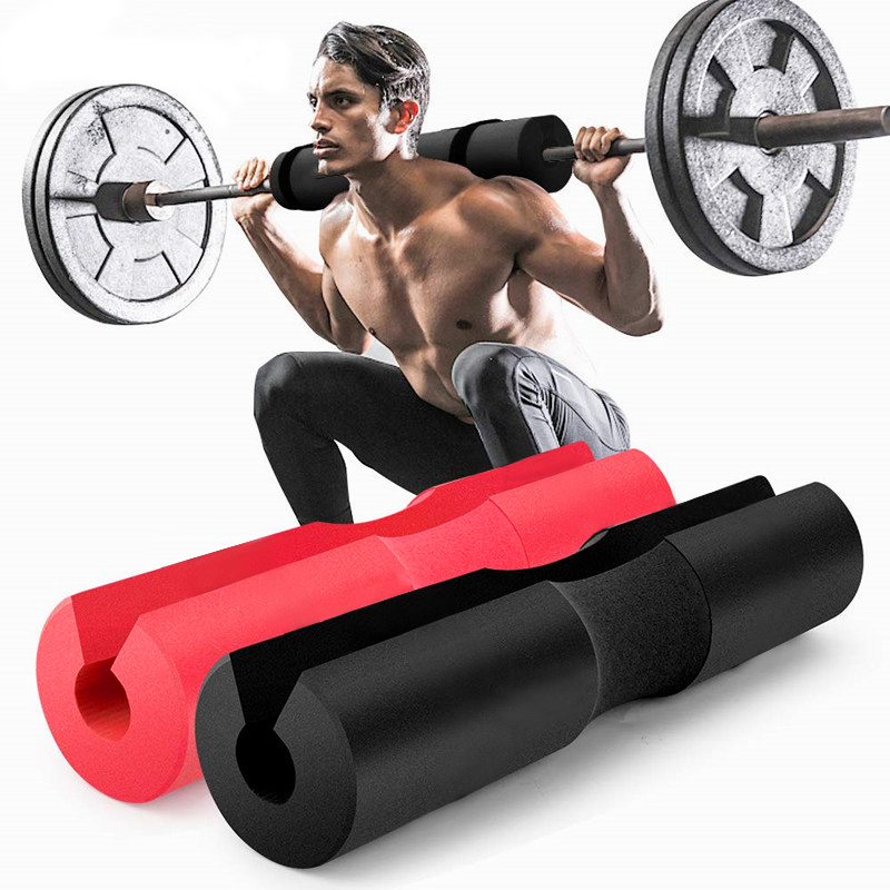 Rubber-Foam Barbell Squat Neck Shoulder Protective Pad for Squats Lunges Hip Thrusts Weight Lifting Barbell Squat Pad 