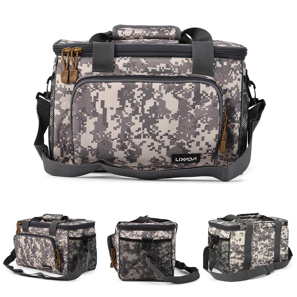 【Hot Sale】Portable Multifunctional Canvas Fishing Shoulder Bag Pack