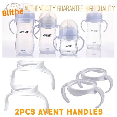 2pcs baby bottle grip handles compatible for avent natural classic anticolic feeding bottles handle