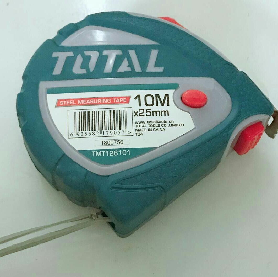 Total steel measuring tape 10M TMT126101 Lazada PH