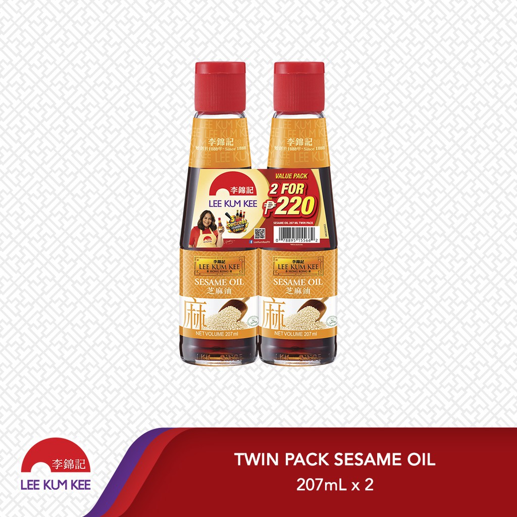 Lee Kum Kee Sesame Oil 207ml Twin Pack Lazada PH