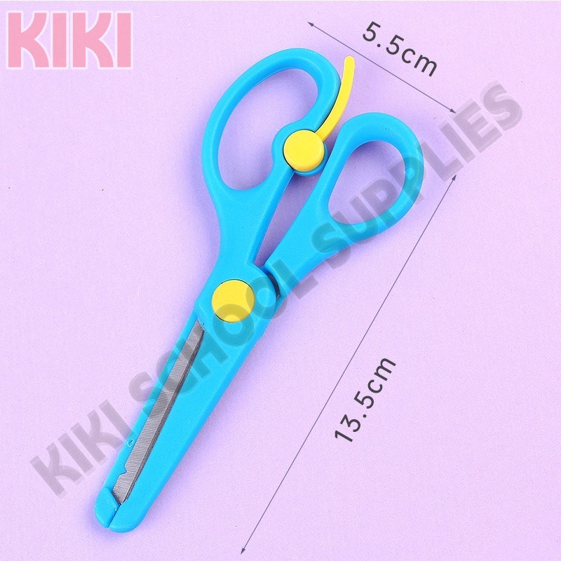 Creative Kids Scissors, Safety Scissors for Kids, Pre-School and  Kindergarten Use Craft Scissors, Toddler Scissors for Art Paper-Cut,  Scrapbooking, Colorful & Cartoon Plastic Kid Scissors 6 Pack Set – BigaMart