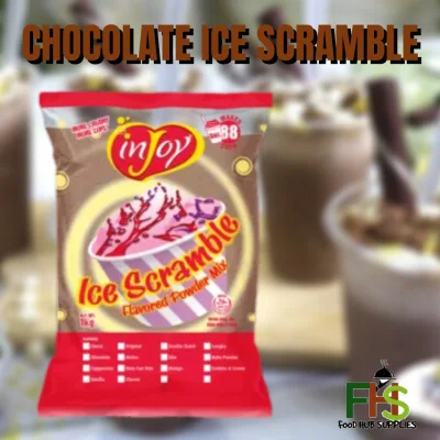 Chocolate ice scramble powder 1kg