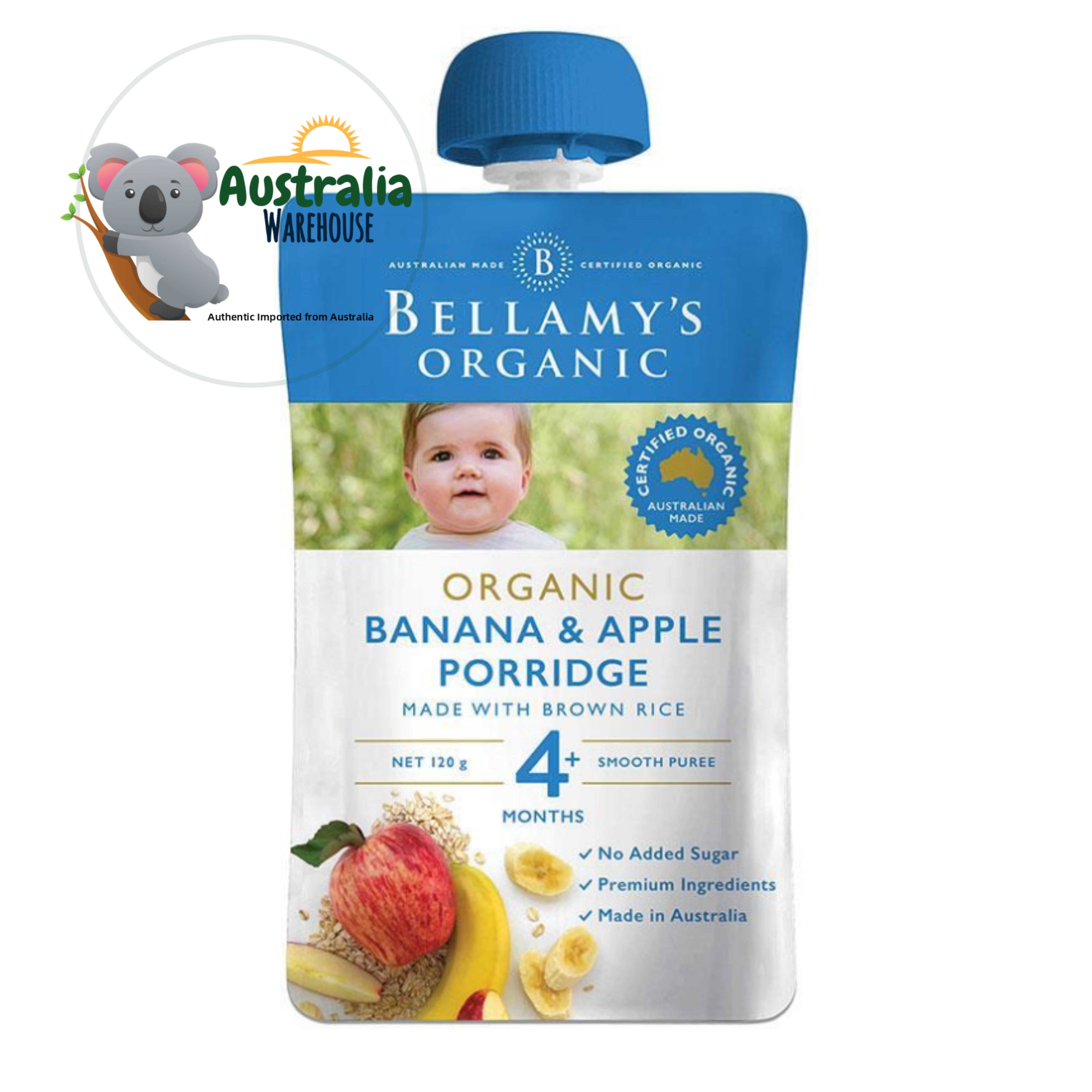 bellamy's organic porridge