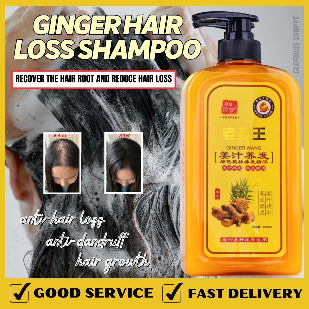 NEW ARRIVAL Ginger Hair Loss Shampoo Anti Hair Loss Ginger Shampoo Deep