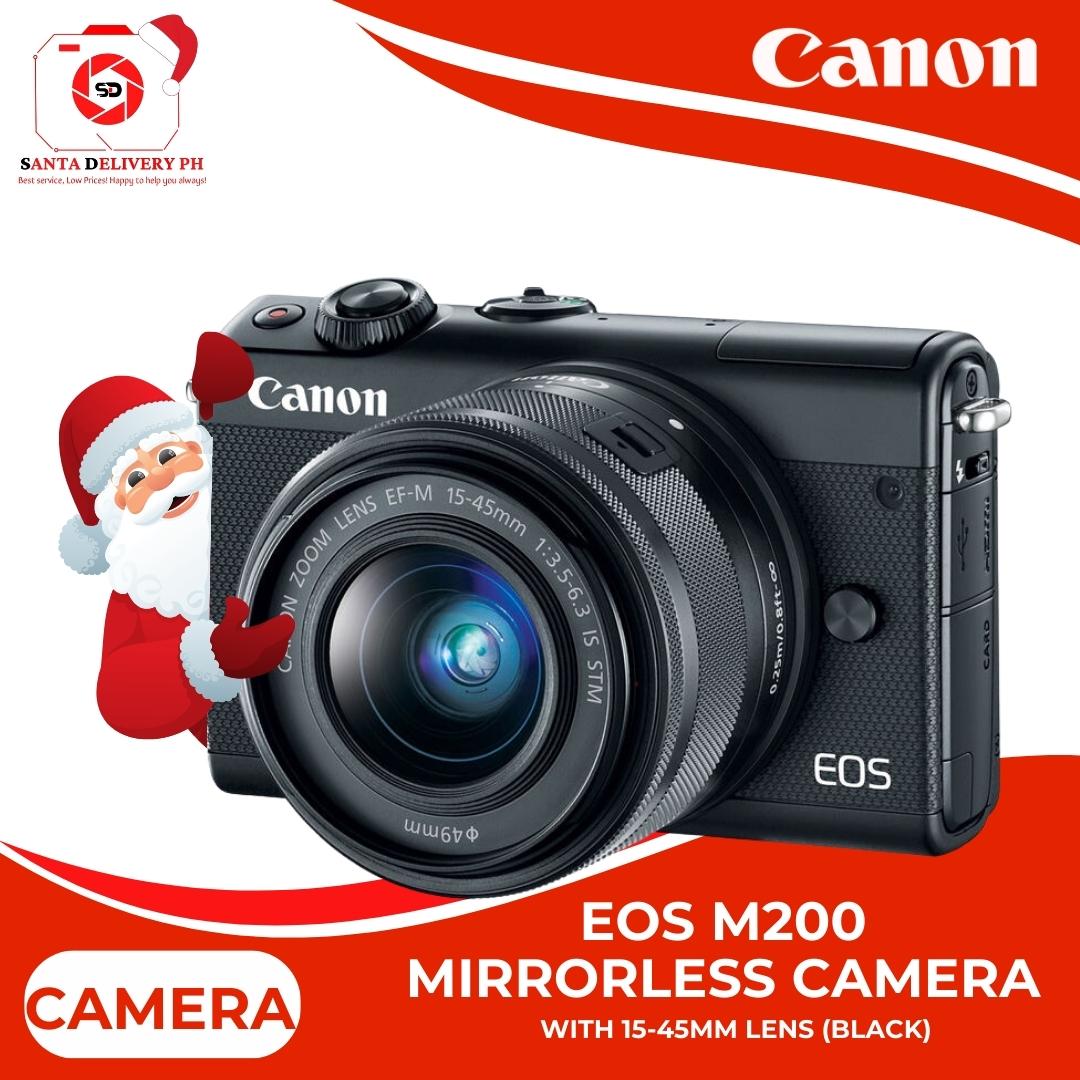 Canon EOS M200 Mirrorless Digital Camera with 15-45mm Lens