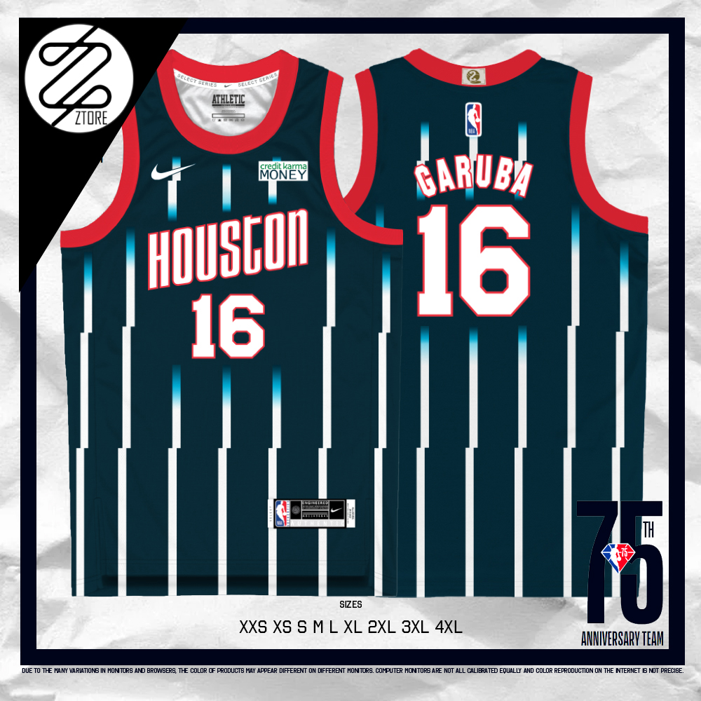 Usman Garuba - Houston Rockets - Game-Worn City Edition Jersey