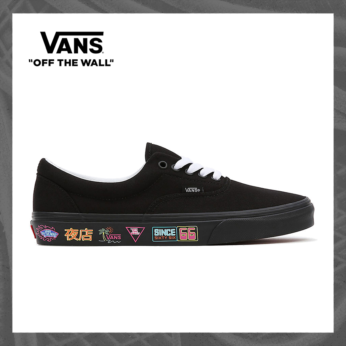 Vans Era (Vans Market) Black/Neon Suede 