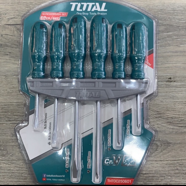 Total Thtdc Pcs Screwdriver Set Lazada Ph