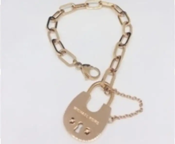 mk lock bracelet