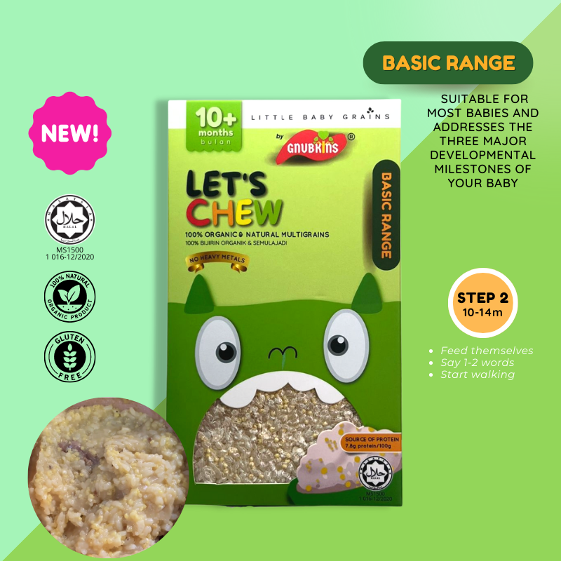LITTLE BABY GRAINS Basic Range (100 Organic and Natural Multigrain for Babies and Kids