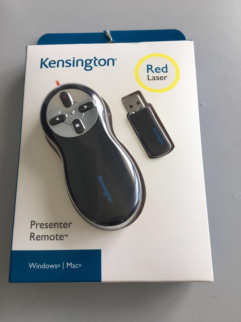 Kensington Technology Kensington Wireless Presenter Presentation Remote Control k33373us 