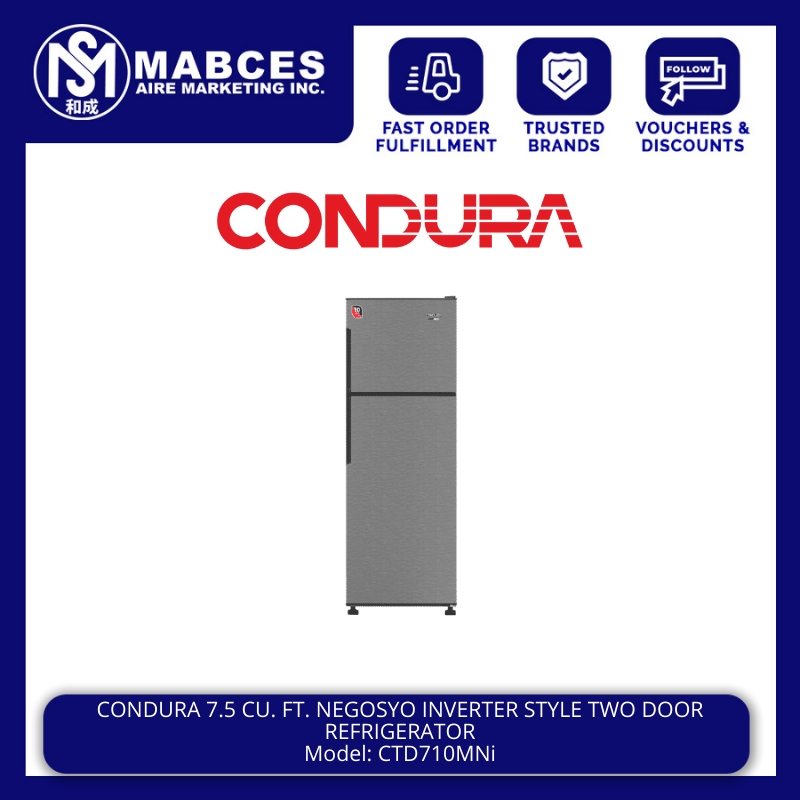 Condura 2 deals door refrigerator inverter