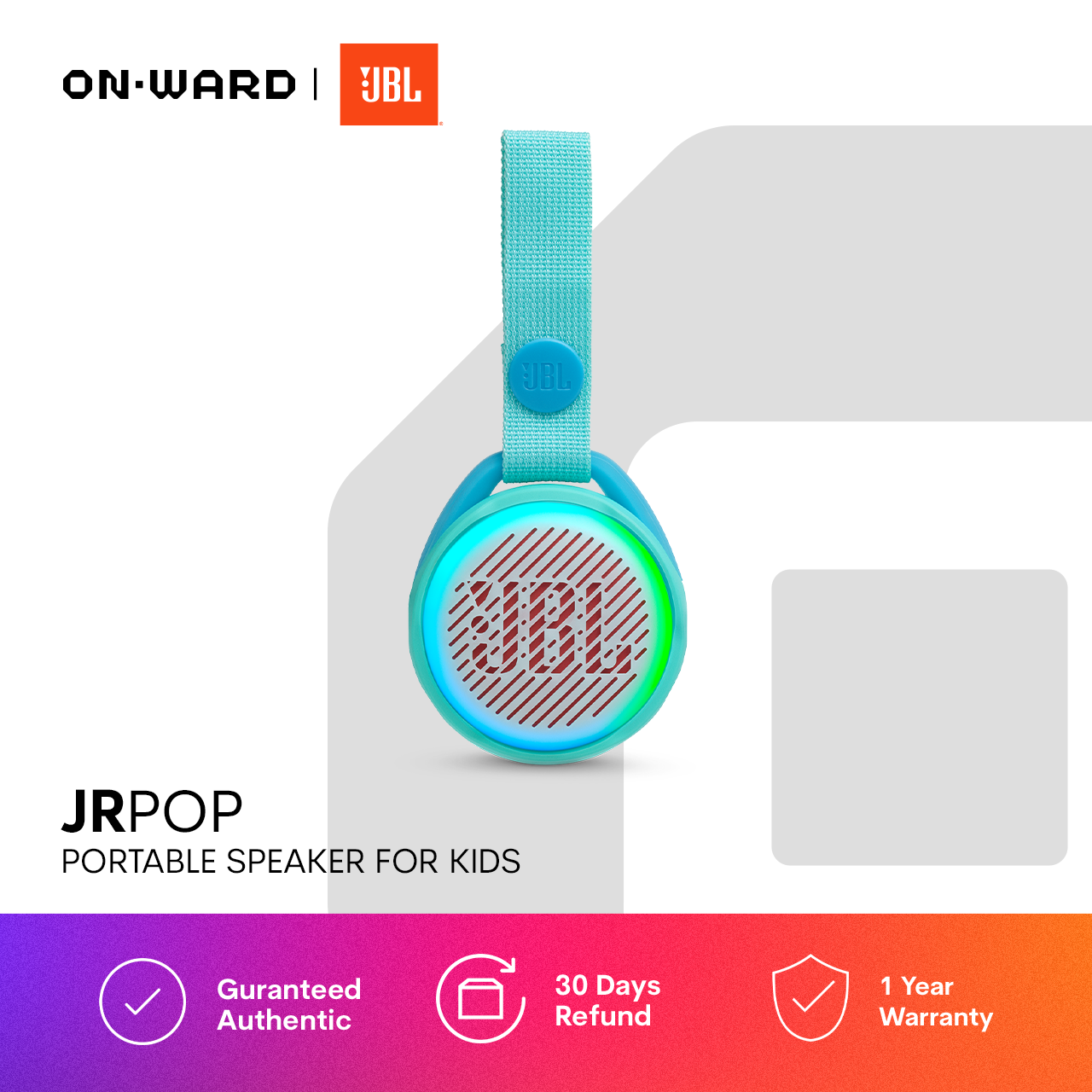 JBL JR POP Kids Waterproof Portable Bluetooth Speaker Lazada PH