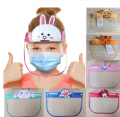 1PC Kids Anti-fog/Anti-saliva Face Shield Cartoon Dust-proof Face Shield Children Protective