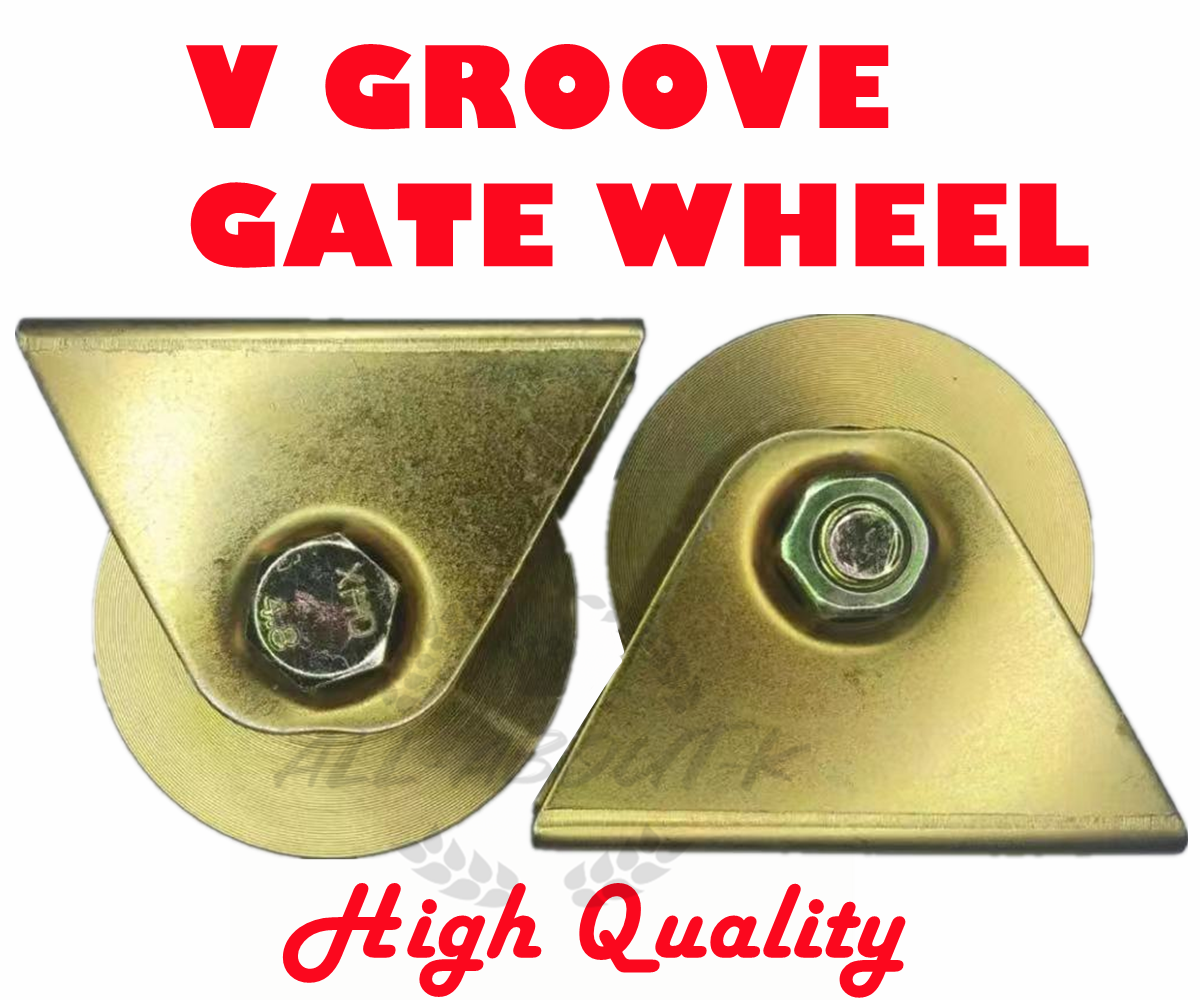 V Groove Roller Wheel Sliding Gate Wheel 50/60/70/80/90/100mm Lazada PH