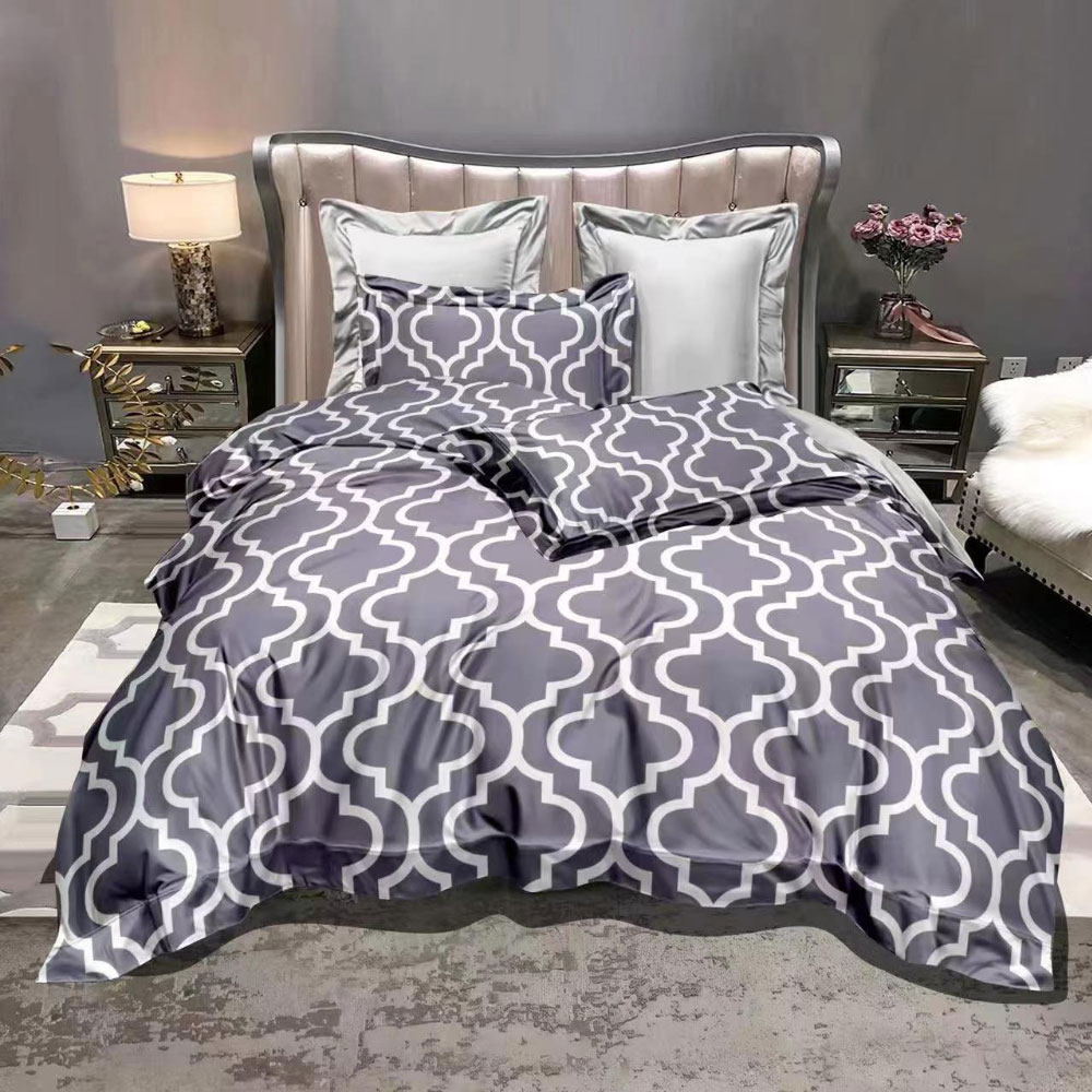 Home Heaven Bedsheet 3 In 1 Set On Sale Geometric Pattern 1pc Bedsheet