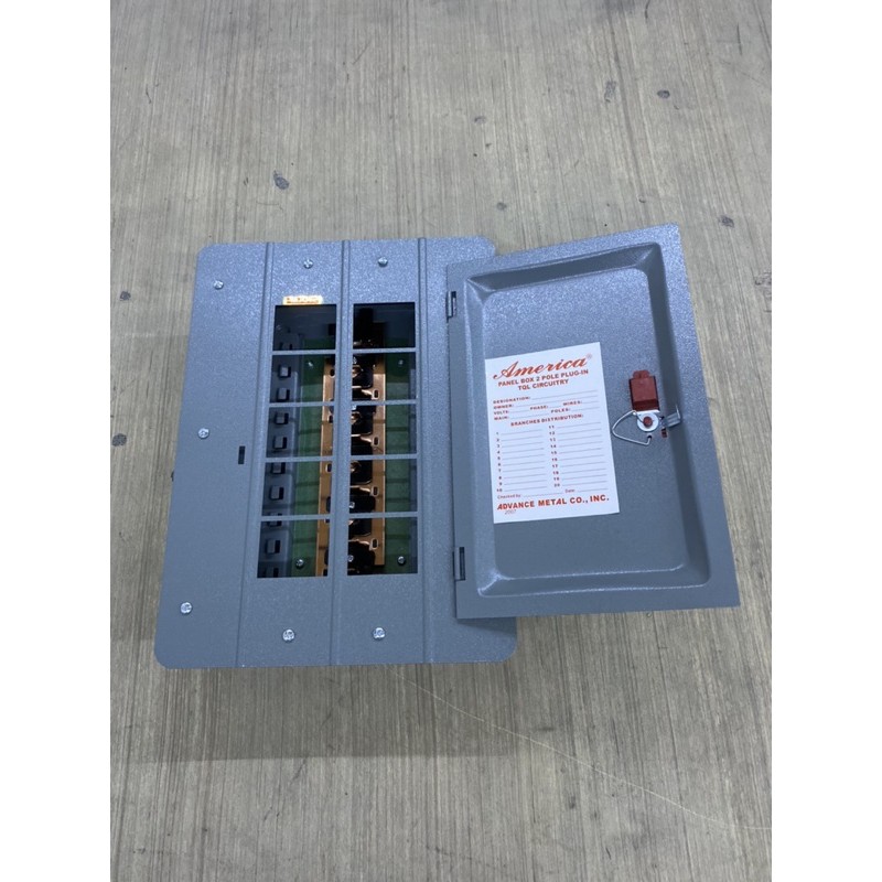 (NEW PACKAGING) America PLUG IN Panel Board/Box Branches 4 6 8 10 12 14