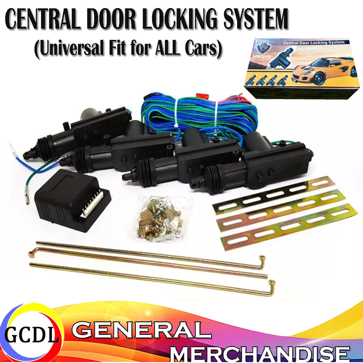 Viking Universal Car Central Door Lock Ultimative 360º UNIVERSAL For ...