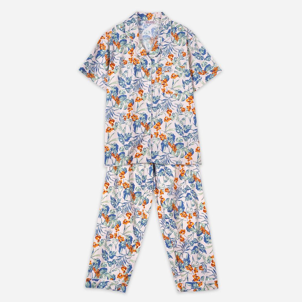 Baleno Pajama Set Floral in Pink | Lazada PH