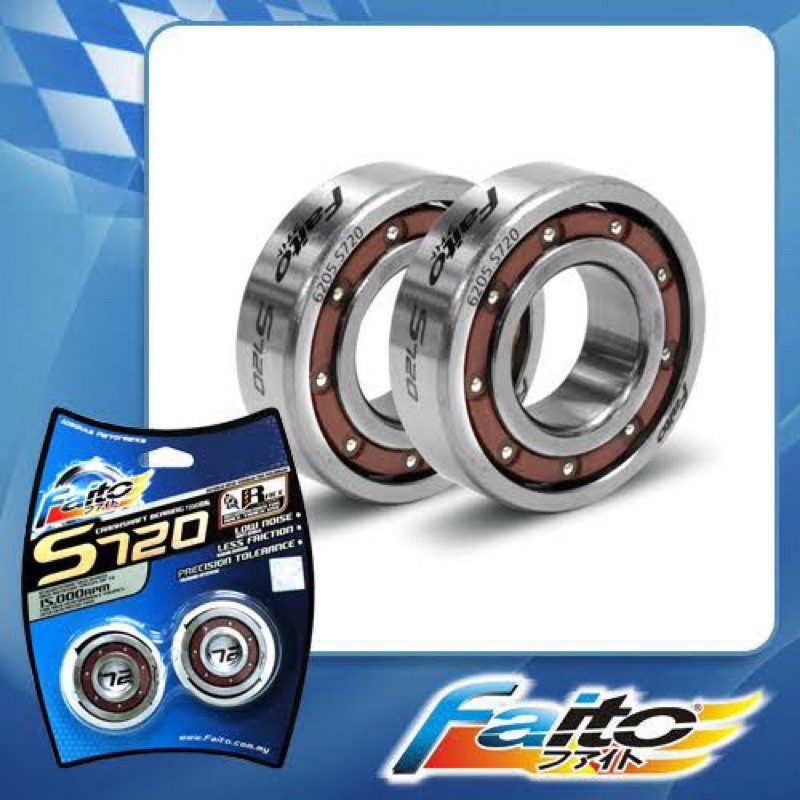 FAITO S720 CRANKSHAFT BEARING RAIDER 150 SNIPER MX135 WAVE100 WAVE125