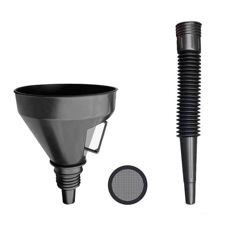 PITBULL Car Refueling Funnel with Strainer Bendable Oil Fuel Filter