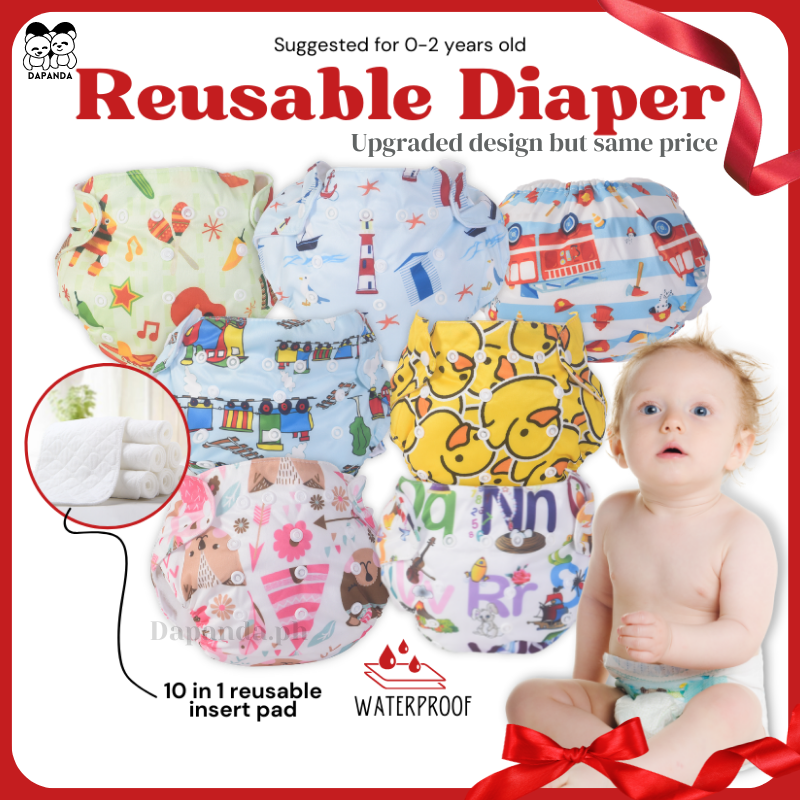Newborn Baby Infant Pocket Cloth Diaper Nappy with Insert 0-5kg/0-12 pounds 