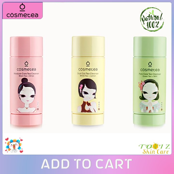 cosmetea pore care tea cleanser