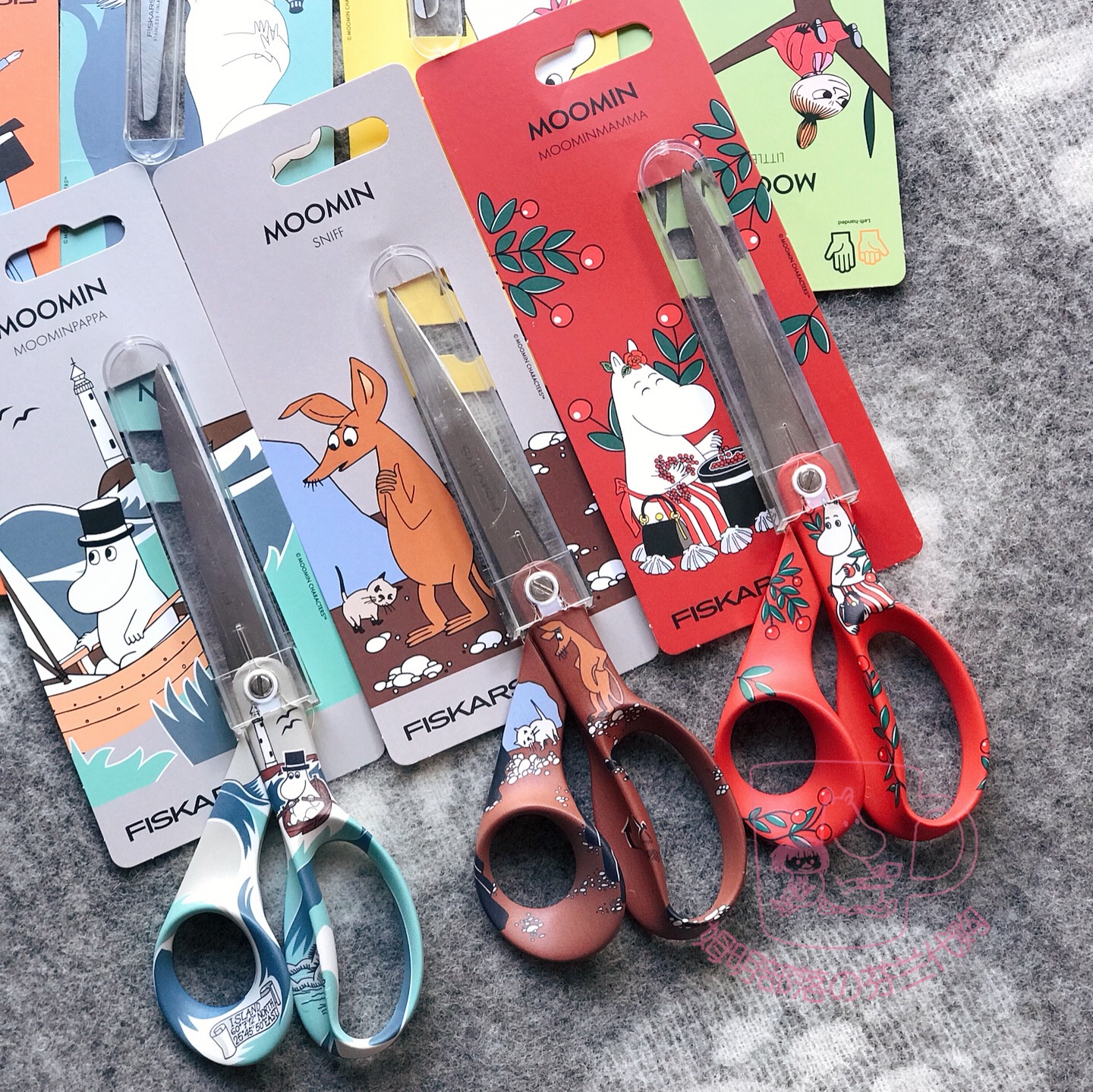 Fiskars Moomin Kids Scissors Left-Handed Little My 13 cm