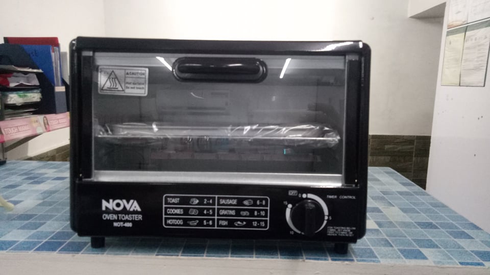 NOVA NOT-400 OVEN TOASTER 1L Capacity Oven Toaster Smart Control