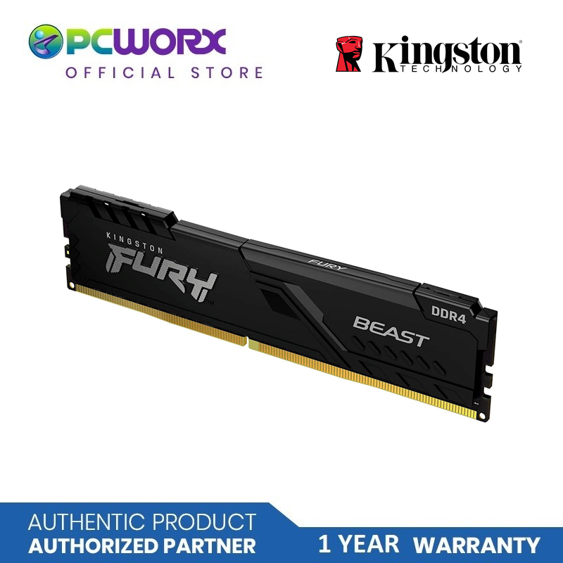 Kingston KF426C16BB/8 8GB DDR4 2666MHz CL16 DIMM FURY Beast Black 8GB