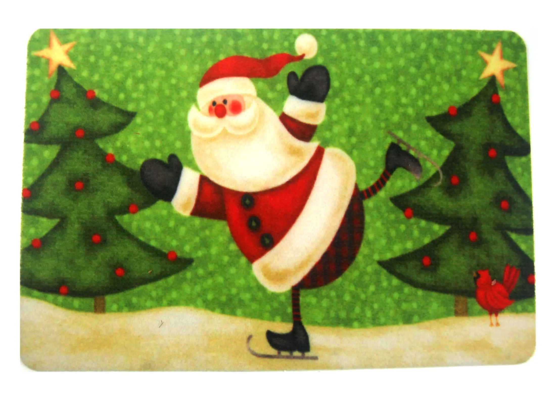40cm X 60cm Christmas Doormat Rug With Rubber Anti Slip Backing Lazada Ph