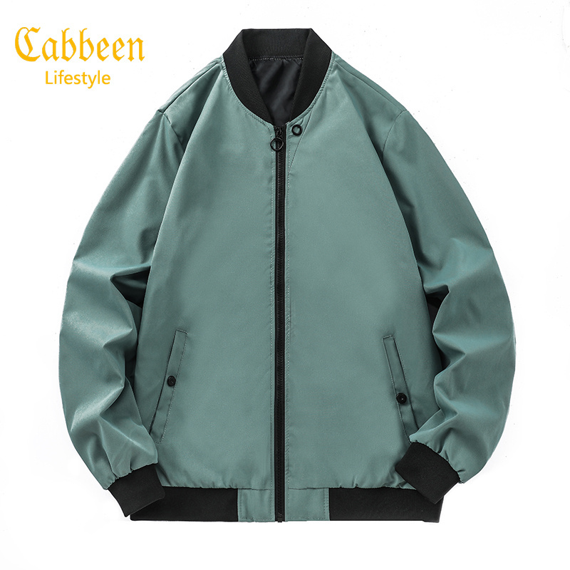 Cabbeen Fashion Men's Outdoor Casual Jacket Bomber Jacket Cycling ...