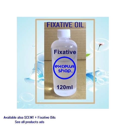 FIXATIVE OIL PURE Retainer and Booster Scent enhancer ADD ON Fragrance