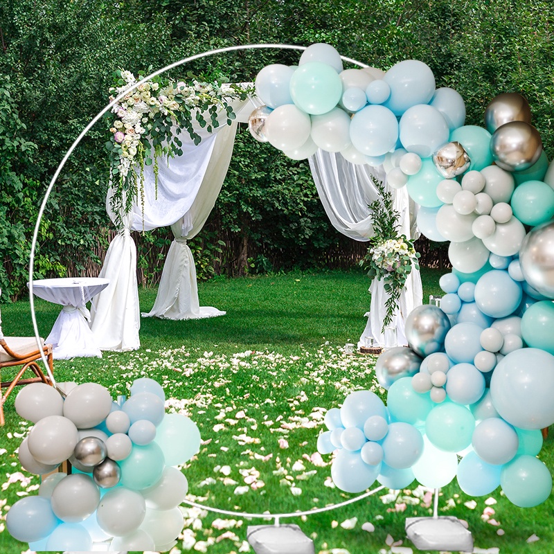 Balloon Round Arch Kit Balloon Display Stand with Waterfillable Base